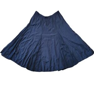 White Stag Black Lace Maxi Full Skirt XL Whimsigoth Fairie Coquette Academia